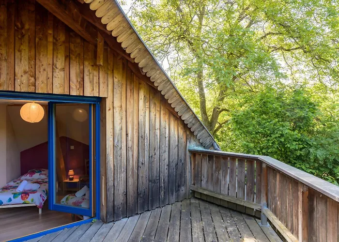 Сasa de vacaciones Charmante Maison En Bois Dietwiller