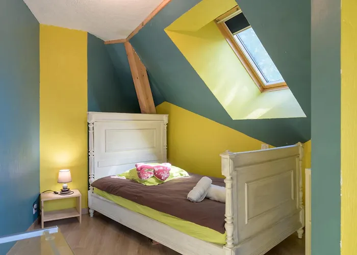 Сasa de vacaciones Charmante Maison En Bois Dietwiller